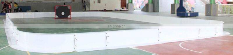 floorball rink of the area 40x20m mobile floorball rink board