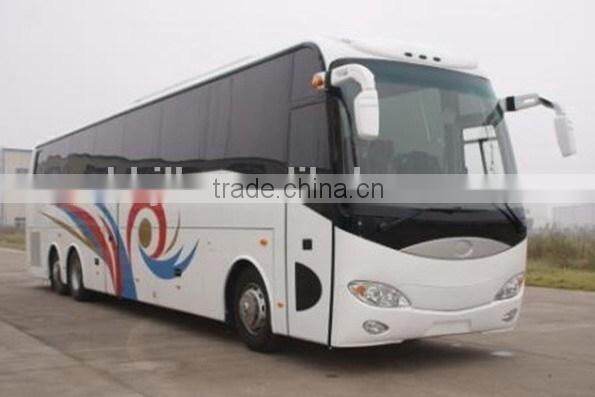 PK6137 6X4 luxury tourist bus 13.7m with 57-61 seats