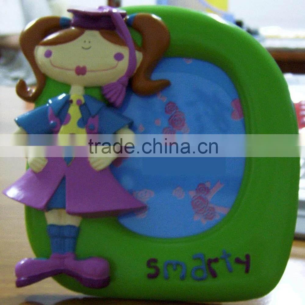 Wholesale Resin Photo Frame with Animation, Home Decoration