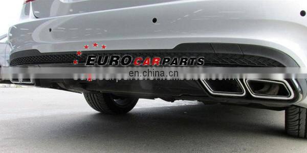 W212 E300 diffuser with end pipes fit for E-CLASS W212 E300 2014-2016 year E63 diffuser PP