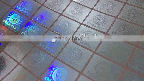 3.5*1.2cm silver background 3D glitter hologram