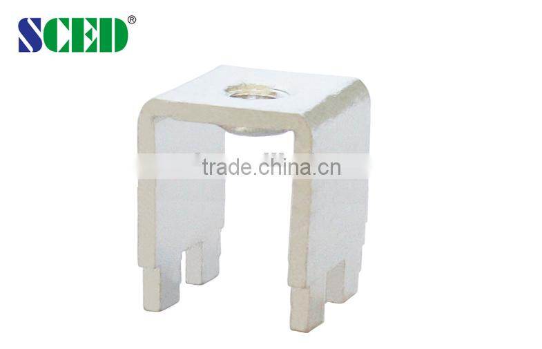 electrical accessories brass parts 75A Center Space 6.40*9.80mm