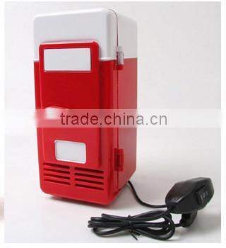 New Mini USB Fridge Cooler Gadget, Cooler/Warmer Cans Refrigerator