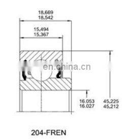 Agricultural Special Application Ball Bearings 204-FREN