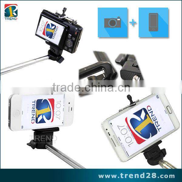 selfie stick bluetooth monopod with cable