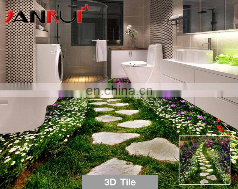 Modern House Ceramic Tiles 3D Flooring price in Uzbekistan 300*300mm