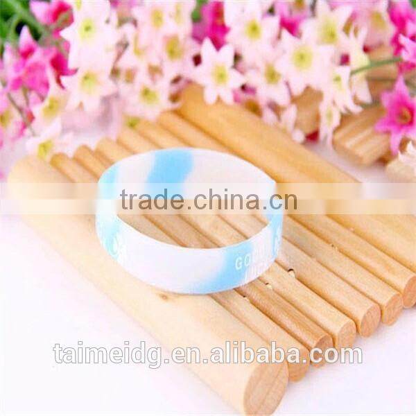 Cheap price fluorescent silicone wristband