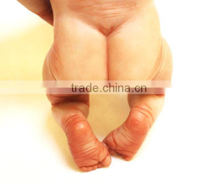 full body soft vinyl silicone sleep bebe reborn baby doll kits BB-2 for sale