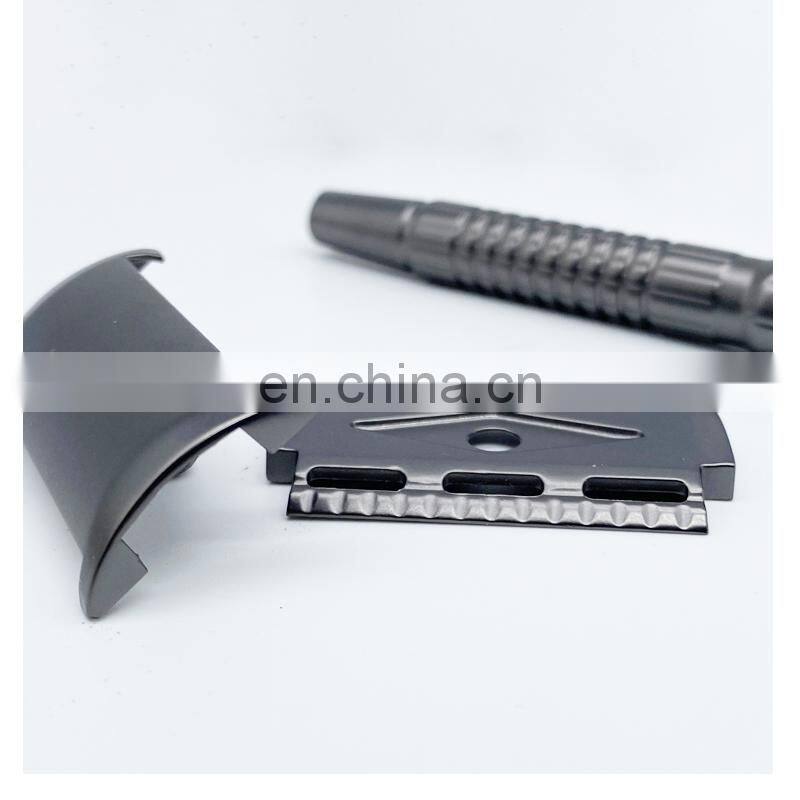 Specially designed tiwn blade razor double edged stick shaving razor blades adjustable razor