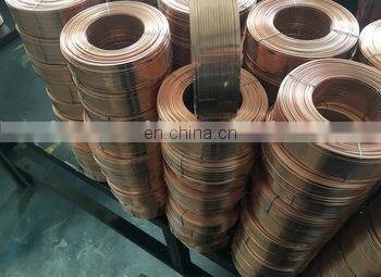 Copper-plated Galvanized Carton Stitching Flat Wire For Corrugated Box