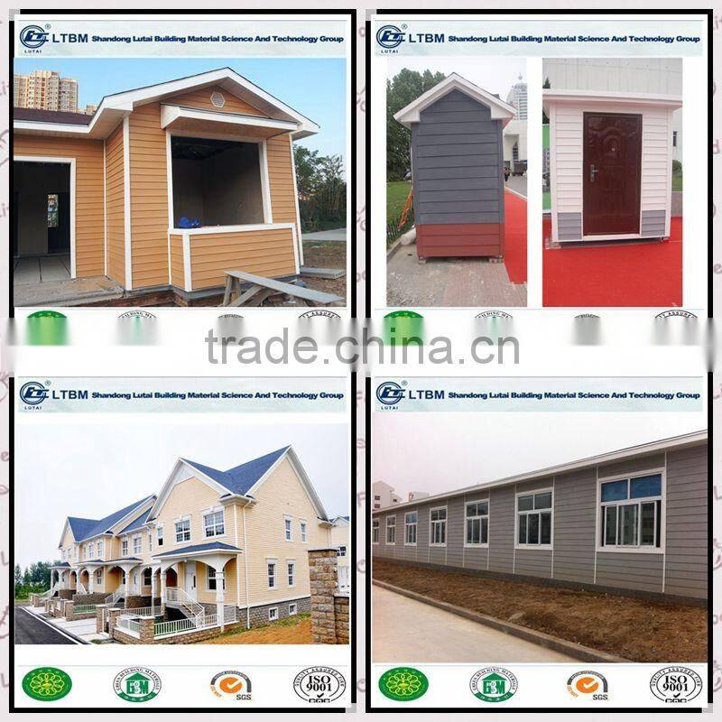 Exterior Wall Of Office Buliding class-A1 Fire-proof Wood Grain Siding Panel for Buliding & Decoration Material