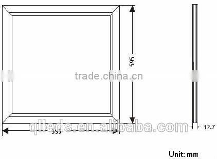 600X300 34w c UL UL listed LED Panel Light! CRI90 Special Design , Easily installation!
