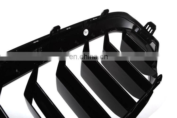 Double slat ABS front grille mesh for BMW 5 series G30 G31M5 F90 LCI 2020-2022