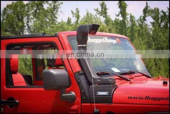car snorkel ABS material for jeep for wrangler JK only petrol vehicle J182-R