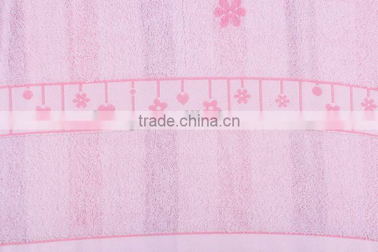 Factory Price Professional Luxury Colorful 100% Cotton Fabric Baby Bath Towel