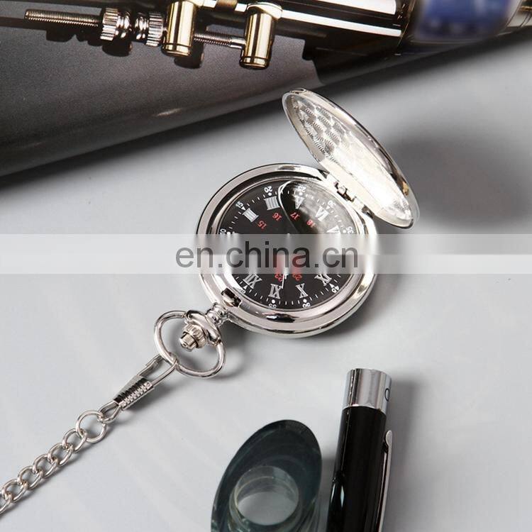 GOHUOS Men Women Quartz Analog Pocket Wristwatch Glossy Vintage China Cheap Pocket Watches