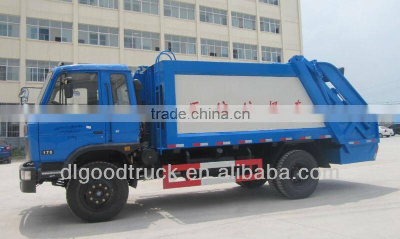 8000L Dongfeng 4x2 garbage compression truck