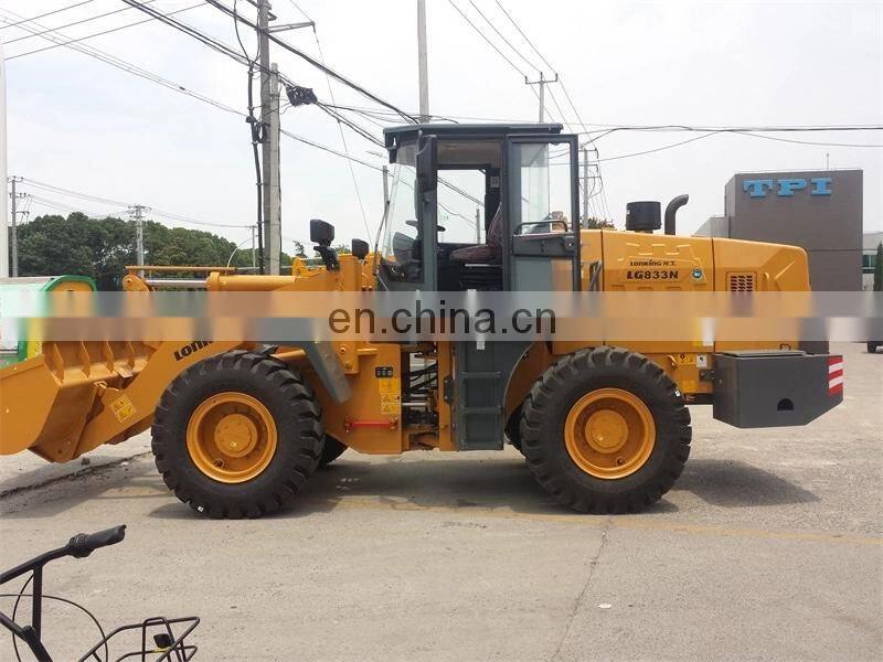 Lonking brand new 1.8 ton bucket small articulated wheel loader CDM818D