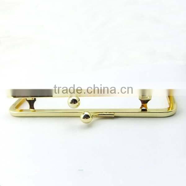 brass high quality DIY metal coin purse/handbag frame kiss clasp