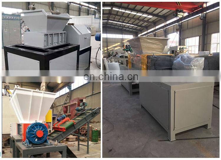 Best Selling New Double Shaft Shredder Plastic Metal Tire Recycling Shredder Machine for Pakistan
