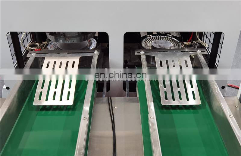 PP600H Automatic take away pizza tableware Paper Plate Forming Machine, festival fruit candy carton tray making machinery