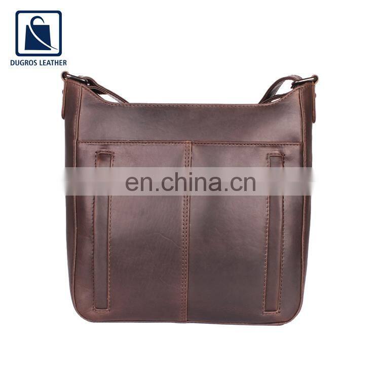 Huge Demand on Top Grade Quality Unique Design Attractive Pattern Stylish Look Leather Men Messenger Bag Supplier