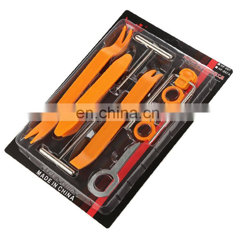 12pcs Car Radio Door Clip Panel Trim Dash Audio Removal Open Installer Pry Tool for Auto Vehicle for car Audio Removal Pry