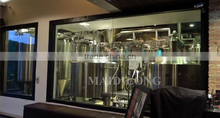 Craft beer mirror polishing stainless beer fermenter tank