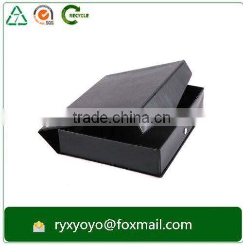 factory price balck a4 size lever arch file box