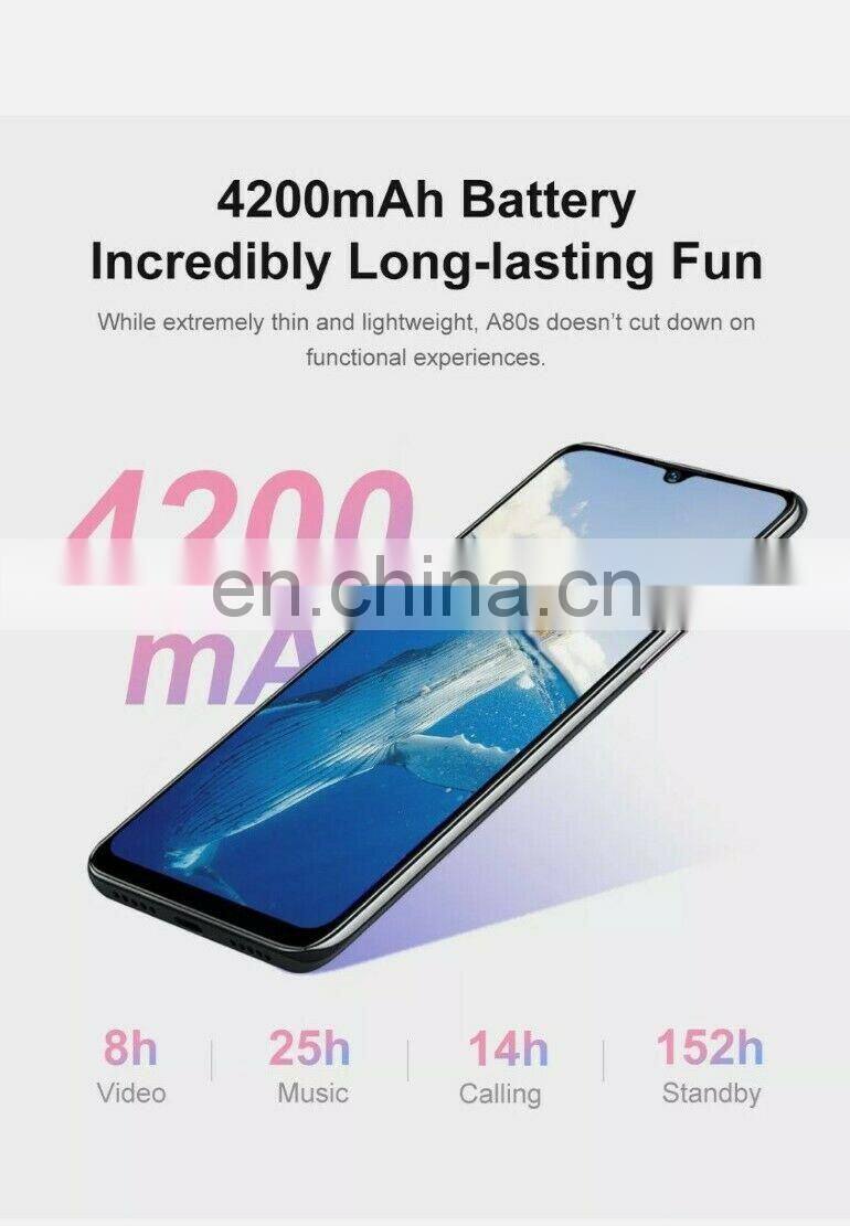 Mobile Phone Blackview A80s Smartphone Android 10 Unlocked 4GB+64GB 4200mAh 13MP