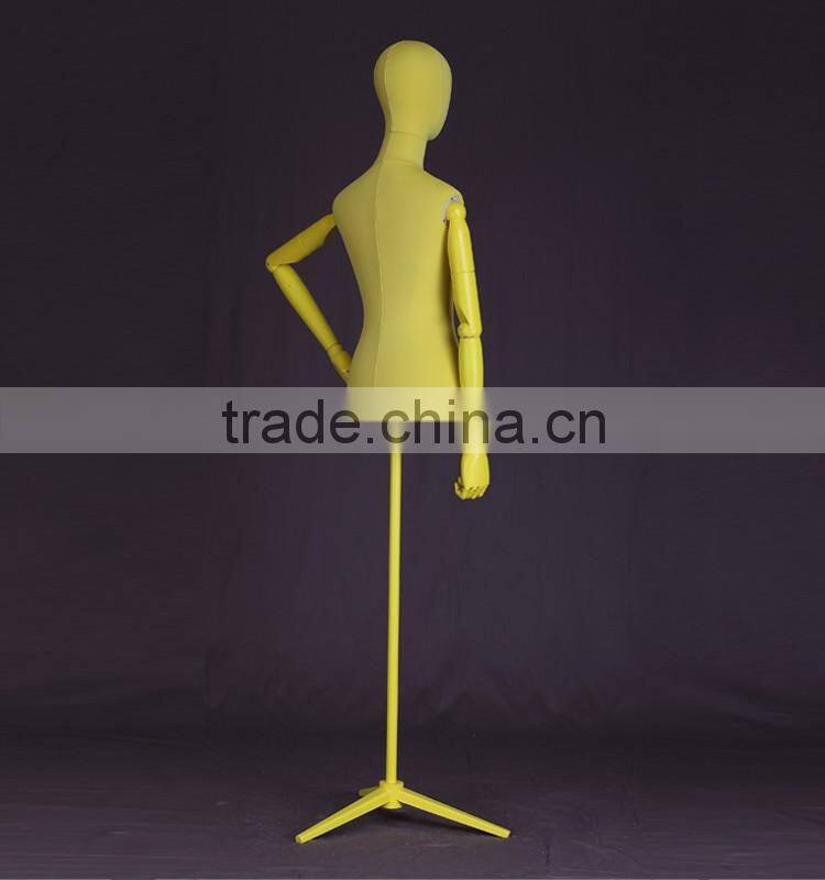 abstract fabric torso female mannequin