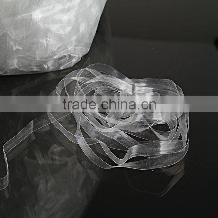 elastic transparent belt for bra