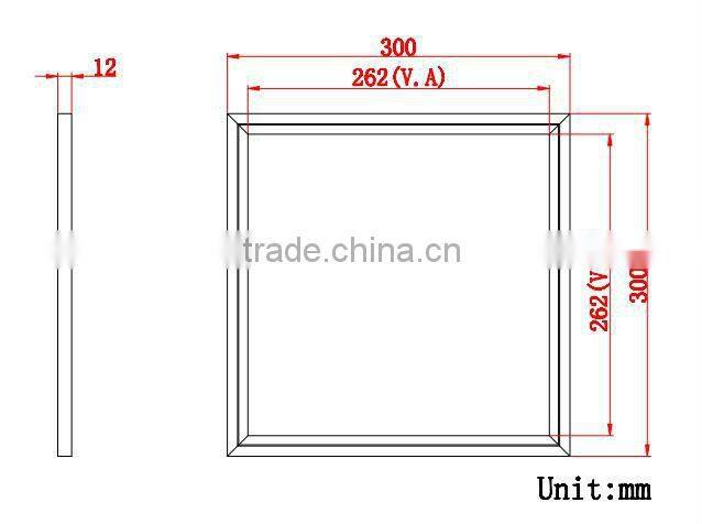 18W 300x300 led panel light with SMD3014