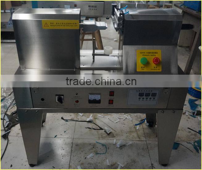 Semi-auto Ultrasonic Tube Sealing Machine for Plastic Tube Sealing of Toothpaste, Cleansing Foam