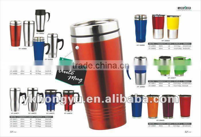 450ml stainless steel thermo mug manufacture