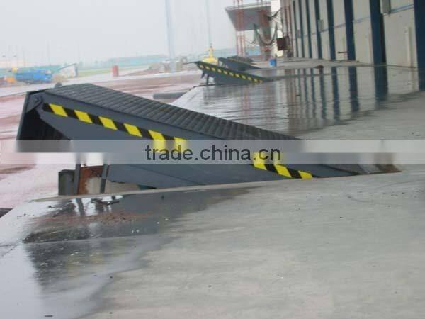 stationary dock ramp for truck/adjustable loading dock ramp for sale