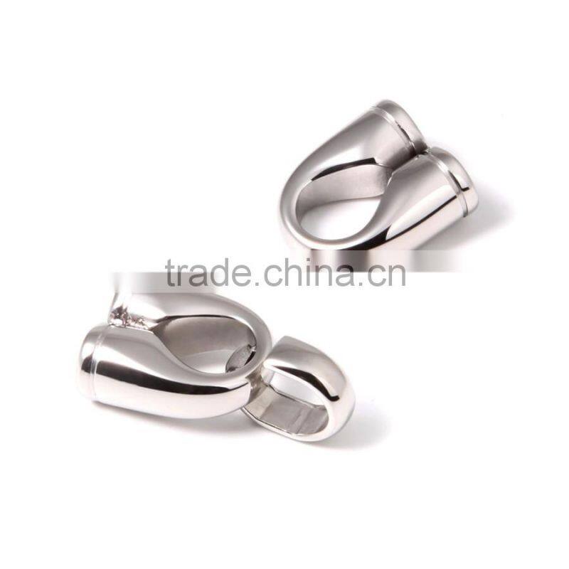 High Class Luxury Jewelry Clasp, Quality Leather Bracelet Clasp, Hot 925 Sterling Silver Clasp in Europe