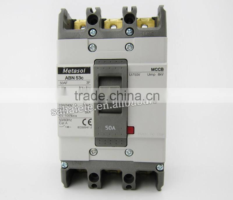 mccb circuit breaker of ls abn 52c 53c 54c mccb 2p 3p 4p