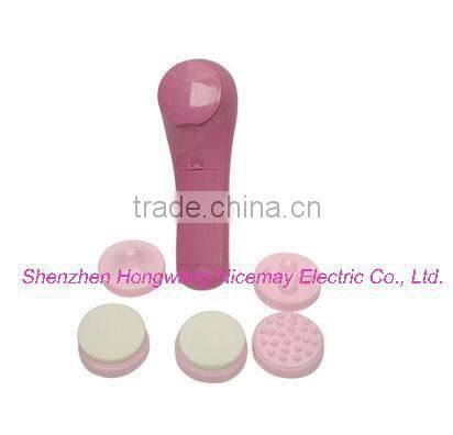 4 in 1 rotating facial massager