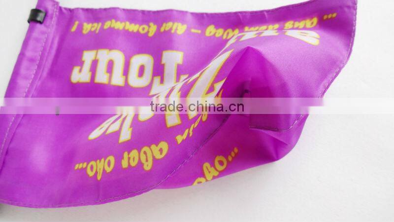 China flag maker OEM flags 2 layers tour flag