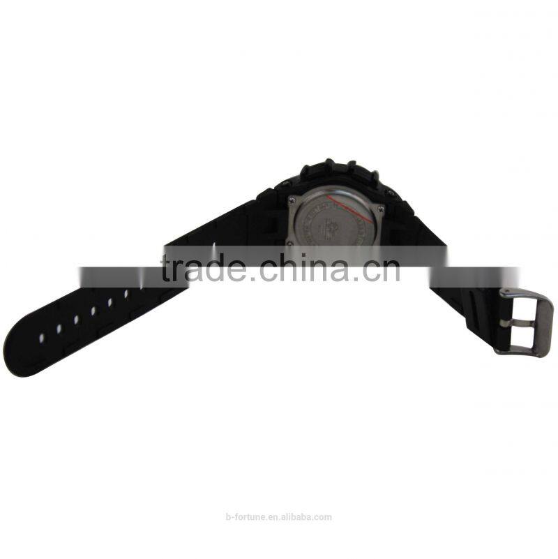 LP1339_BL Rubber Blue color Chrono Day Tech light pusher Multifunction Digital stop watch