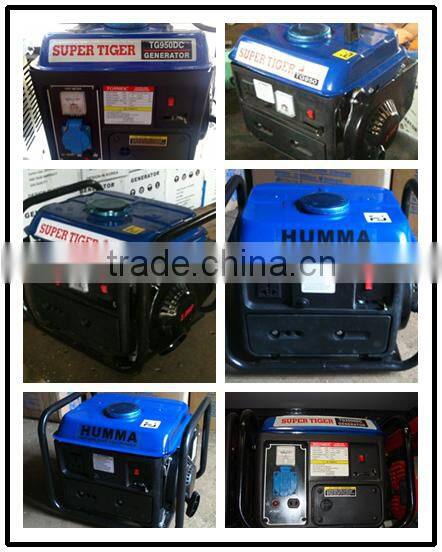 2 Stroke Small Portable Gasoline Generator Set 950 Manual Start 650W Camping Generator