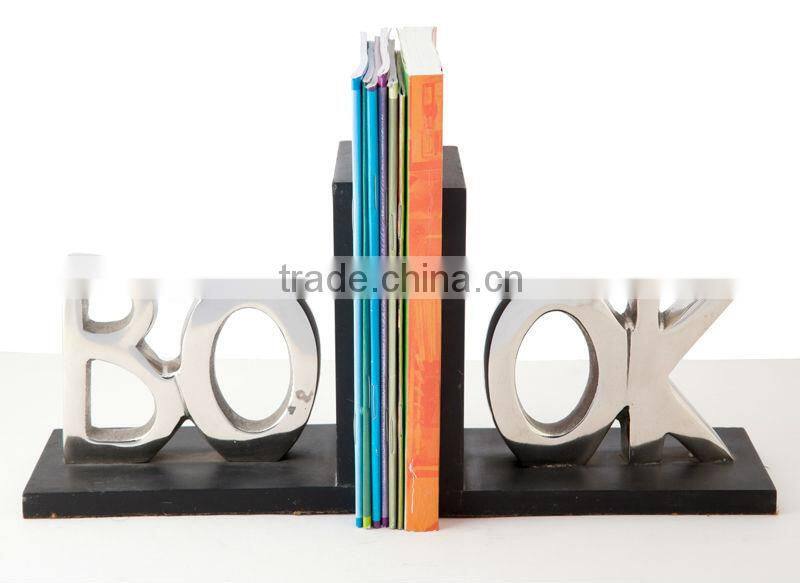 Cast Aluminum Decorative Aeroplane Bookends