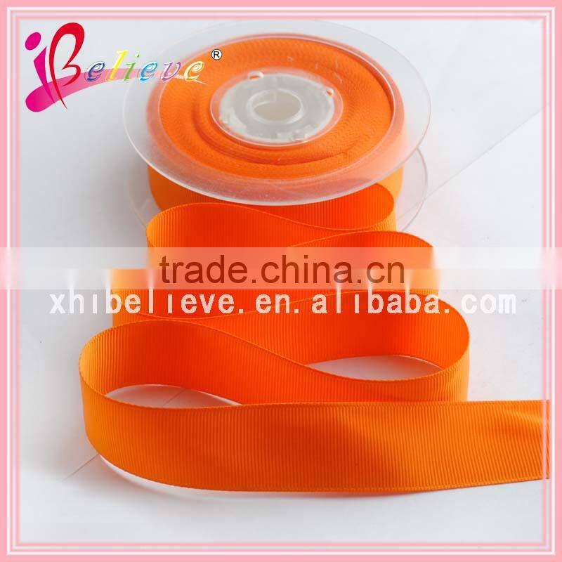 Wholesale promotional price customized grosgrain classical ribbon