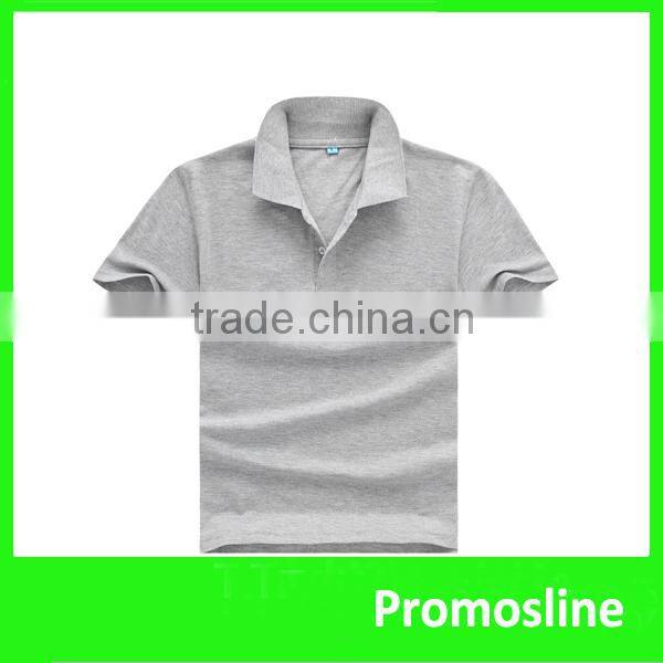 Advertising Promotional blue polo custom embroidery