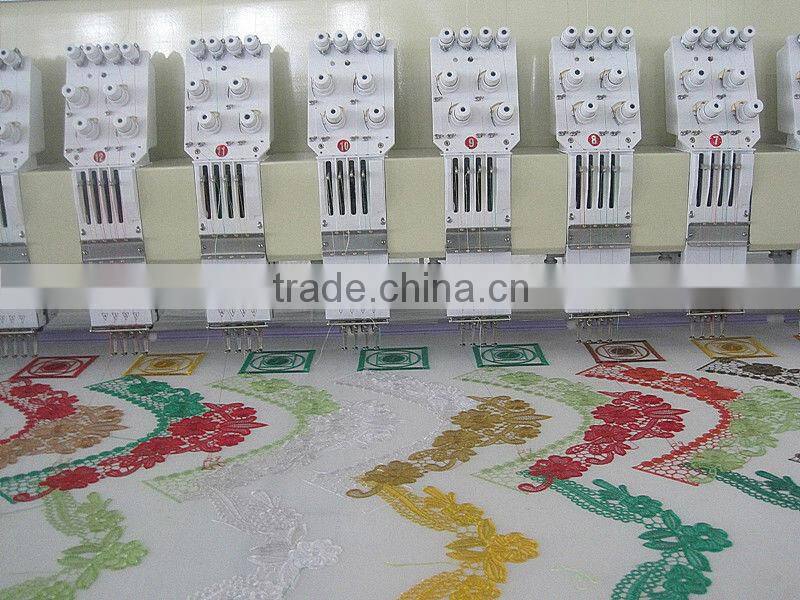 4needles 33heads computerized flat embroidery machine