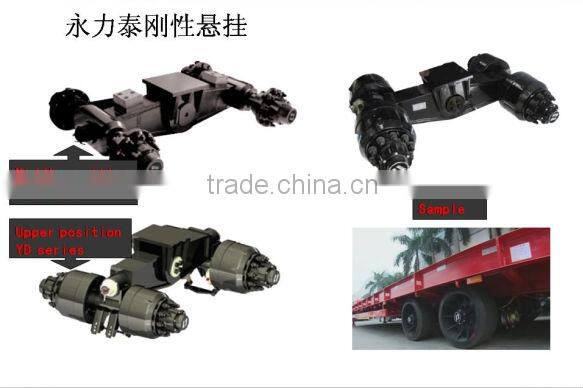 type trailer axle and boogie