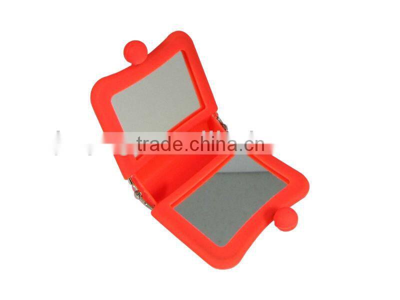 Beautiful Design Silicone pocket hand mirror