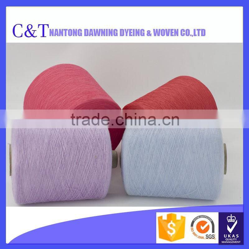 Good Sales compare cotton polyester mix dyed yarn