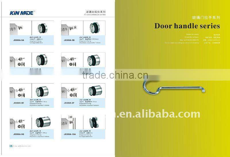 Glass wall corner connector hardware